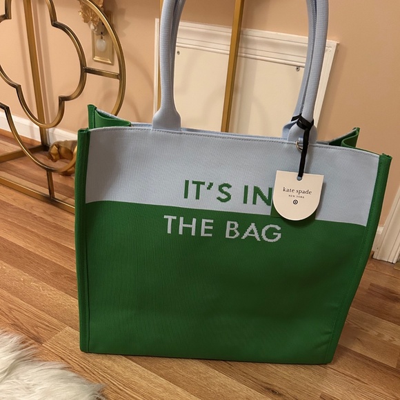 Kate Spade New York for Target Colorblock Knit Tote Bag - Picture 3 of 7